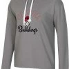 Buy 👍 Champion 👩 Women's Georgia Bulldogs Gray French Terry Cropped Pullover Hoodie For 👩 Women 🛒