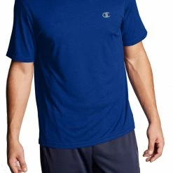 Best reviews of 🎁 Champion Men's Double Dry Heather Mesh Textured Script Logo T-Shirt For Men Surf The Web Heather 😀 -Cheap Champion Store unnamed file 735