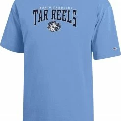 Best Sale 😉 Champion Youth North Carolina Tar 👠 Heels Carolina Blue Jersey T-Shirt For 👧 Girls' 🎉