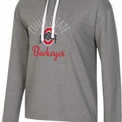 Top 10 🎉 Champion 👩 Women's Ohio State Buckeyes Gray French Terry Cropped Pullover Hoodie For 👩 Women 😉