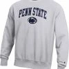 Best deal 👍 Champion Men's Penn State Nittany Lions Grey Reverse Weave Crew Sweatshirt For Men 👏 -Cheap Champion Store unnamed file 752