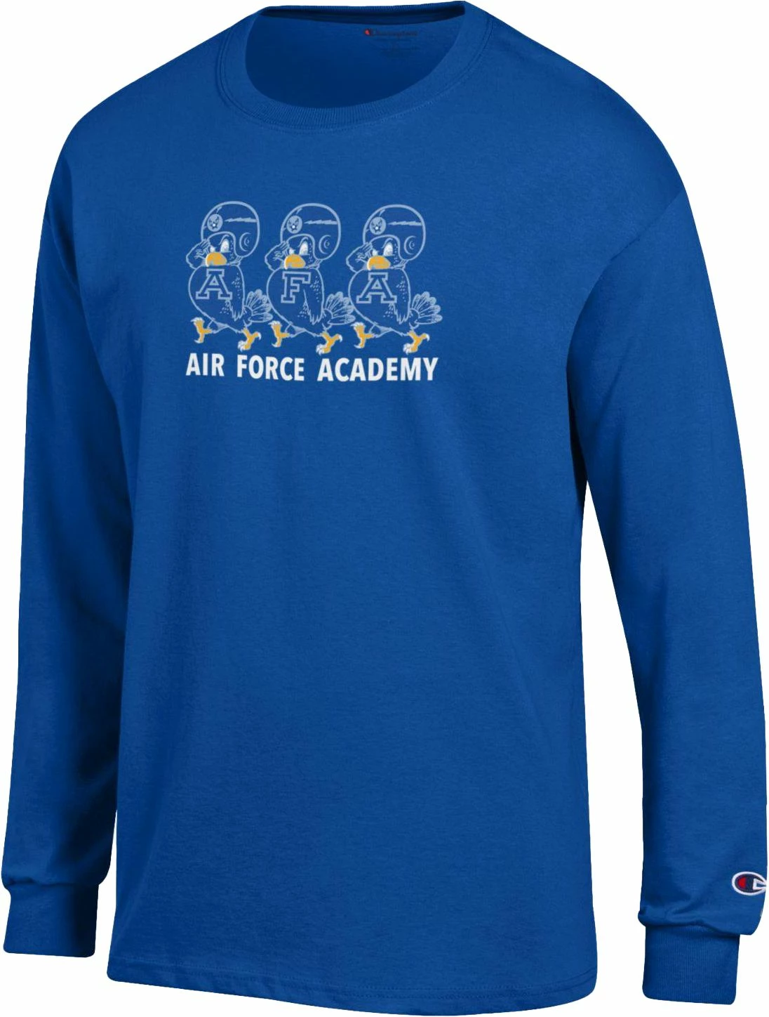 Cheapest ๐ Champion Youth Air Force Falcons Royal Blue Jersey Long-Sleeve T-Shirt For Men ๐ 3 Cheapest ๐ Champion Youth Air Force Falcons Royal Blue Jersey Long-Sleeve T-Shirt For Men ๐