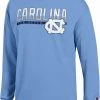 New 💯 Champion Youth North Carolina Tar 👠 Heels Carolina Blue Long Sleeve Jersey T-Shirt For Men 🥰 -Cheap Champion Store unnamed file 783