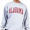 Deals 🔔 Champion Men's Big & Tall Alabama Crimson Tide Grey Reverse Weave Crew Sweatshirt For Men 🔔 -Cheap Champion Store unnamed file 793