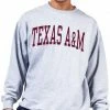 Best Sale 🔥 Champion Men's Big & Tall Texas A&M Aggies Grey Reverse Weave Crew Sweatshirt For Men 🤩 -Cheap Champion Store unnamed file 794