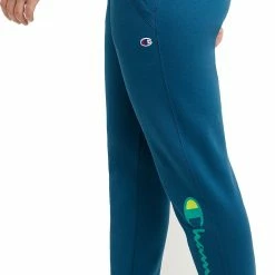 Hot Sale 🤩 Champion 👩 Women's Powerblend Fleece Joggers For 👩 Women Fresh Teal 🤩 -Cheap Champion Store unnamed file 87